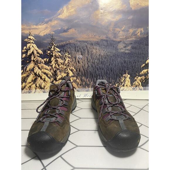 KEEN Womens Steel Toe Work Safety Low Shoe Hiking Size 10 M ASTM f2413-11 - Picture 2 of 10
